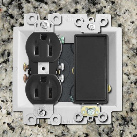 electrical box extender for granite|recessed electrical box extenders.